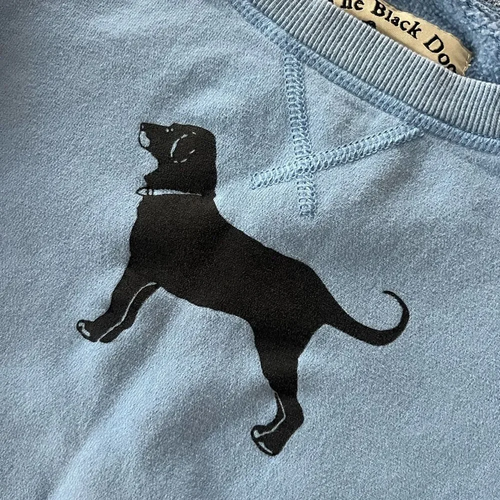 The Black Dog Light Blue Crewneck - Picture 2 of 4